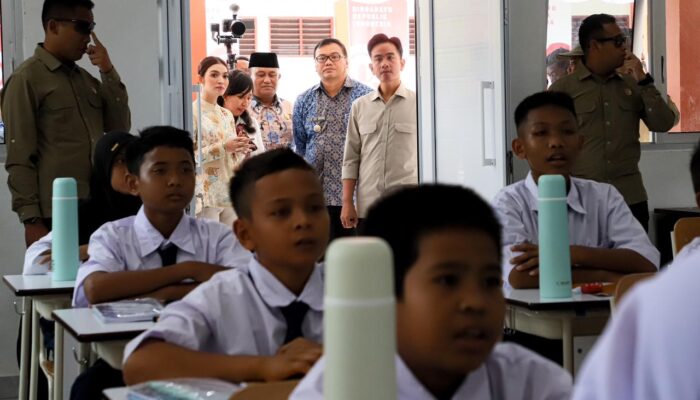 Didampingi Bupati, Wapres Gibran Tinjau Sekolah Rakyat di Deli Serdang, Dorong Pemerataan Pendidikan