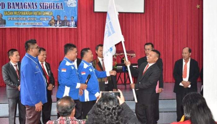Pemko Sibolga Hadiri Pelantikan Pengurus DPD Bamagnas Kota Sibolga Periode 2025–2027