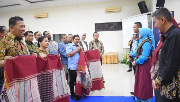 Wali Kota Sibolga Hadiri Lepas Sambut Danlanal Sibolga