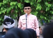 Pimpin Upacara di SMAN 1 Tebingtinggi, Bupati Asmar Ajak Siswa Tingkatkan Nasionalisme
