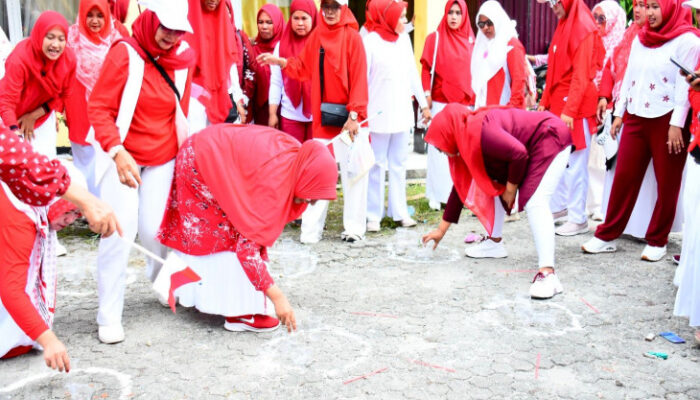 Rayakan HUT RI ke-80, GOW Kampar Gelar Lomba Penuh Kekeluargaan