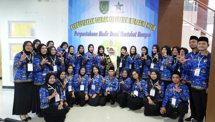 Tingkatkan Literasi Konstitusi, Bunda Literasi Inhil Ajak ASN Ikut Lomba Pembacaan UUD 1945
