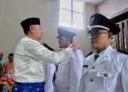 Dilantik Wabup Muzamil, Tiga Penjabat Kades di Meranti Resmi Bertugas
