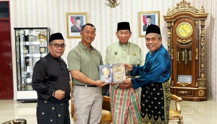 Jajaki Kerja Sama, LAMR Gandeng Lanal Dumai untuk Perkuat Nilai Kebangsaan di Riau