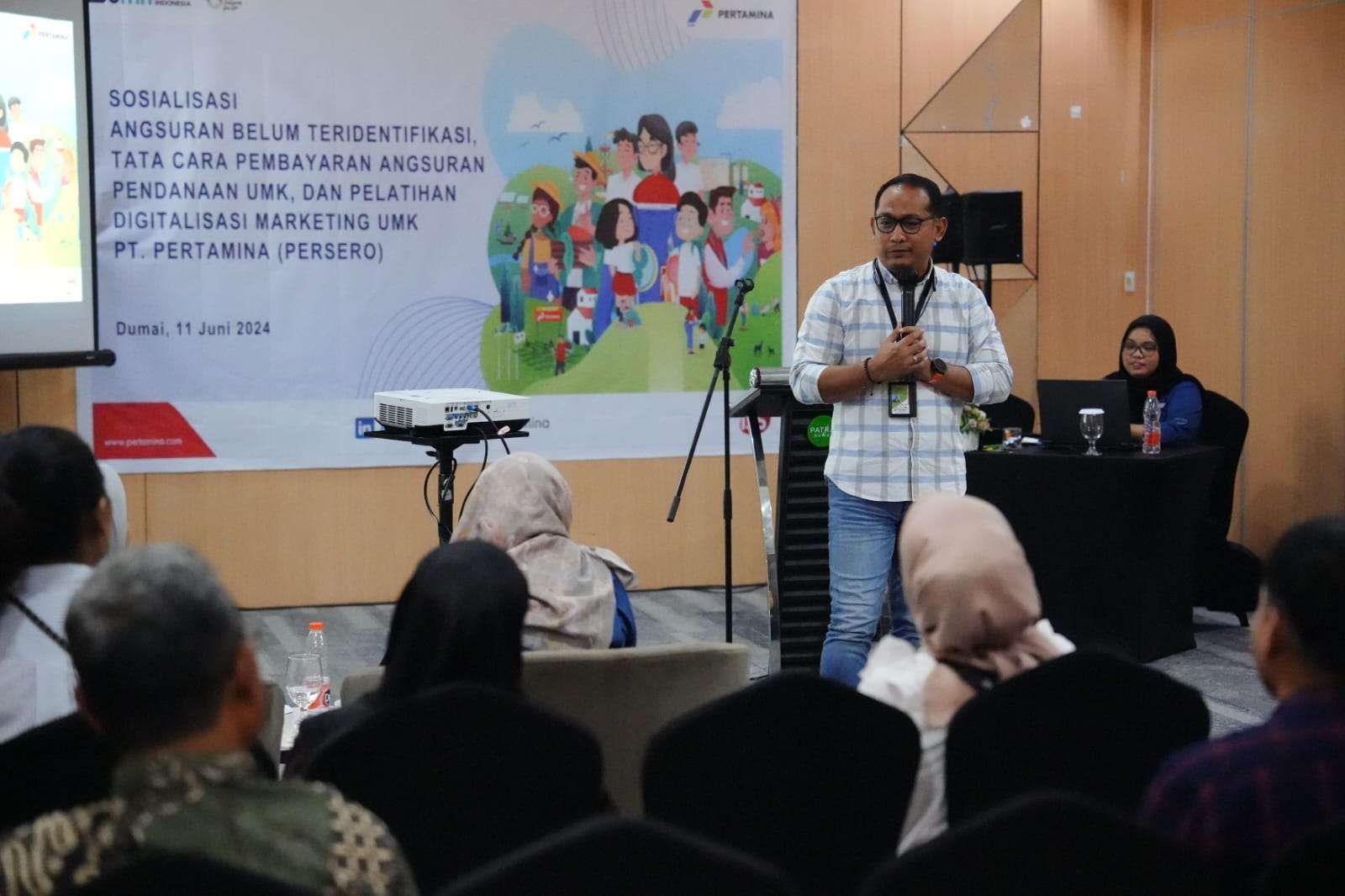Pelatihan digital marketing bagi pelaku UMKM di Kota Dumai, Riau, beberapa waktu lalu.