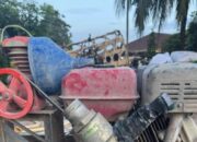 Operasi PETI Kuantan 2025 Berhasil, Polisi Tangkap Tiga Pelaku dan Sita Mesin Diesel