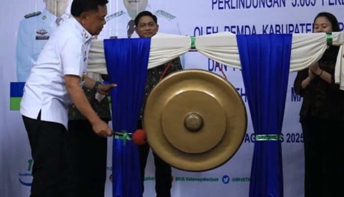 Pemkab Meranti-BPJS Ketenagakerjaan Sinergi, 5.005 Pekerja Rentan Kini Punya Jaminan Sosial