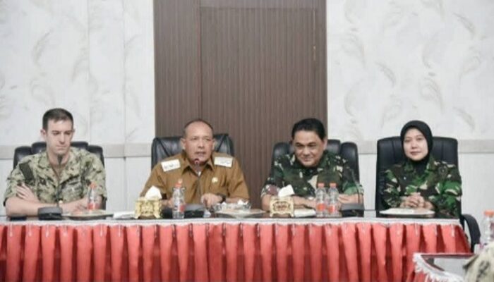 Bupati Tapanuli Tengah Dukung Pelaksanaan Pre-Deployment Site Survey Latihan Bersama Pacific Partnership Tahun 2026