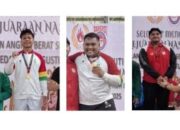 Hebat! Tiga Mahasiswa Unilak Beri Kado Manis untuk Riau, Sabet Medali Emas di Kejuaraan Angkat Berat