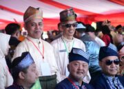 Pemkab Bengkalis Hadir di Festival Pacu Jalur Kuansing, Kenakan Baju Melayu Lengkap