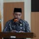 Bupati Indragiri Hilir (Inhil) H Herman, diwakili oleh Staf Ahli Bupati Muammar Qhadaffi dalam sambutannya menyampaikan pentingnya menjaga semangat juang kebangsaan. | Foto: Diskominfo Inhil