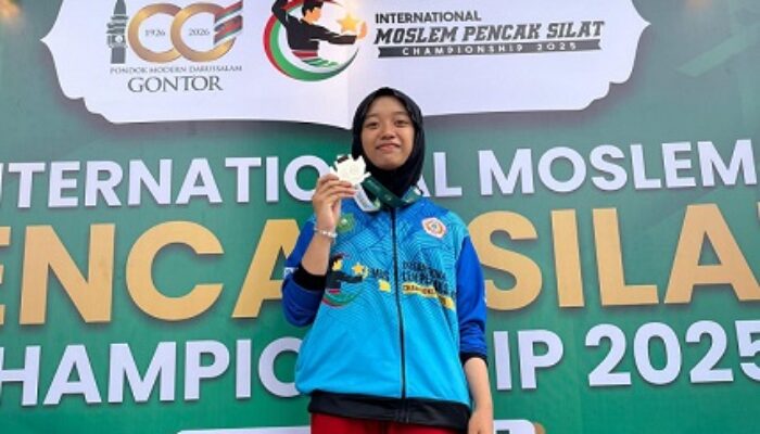 Santriwati Bengkalis Raih Juara II International Moslem Pencak Silat 2025