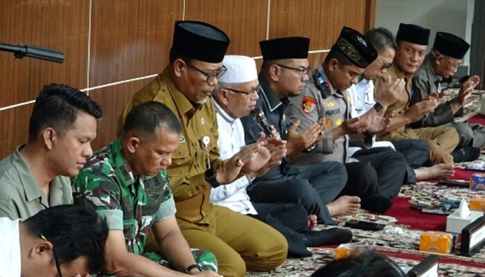 Pemkab dan Forkopimda Inhil Gelar Deklarasi Damai, Ajak Warga Jaga Situasi Tetap Kondusif