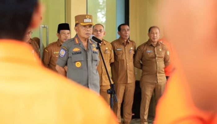 Bupati Meranti Pimpin Apel BPBD, Tekankan Mitigasi Bencana dan Sikap Bijak di Media Sosial