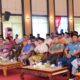 Bupati Bengkalis Kasmarni dan Forkopimda Kabupaten Bengkalis mengikuti pidato kenegaraan Presiden Prabowo Subianto dalam rangka HUT RI ke-80