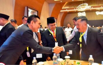 Bupati Kerinci Hadiri Acara Pembangunan Meritokrasi Instansi Daerah di Palembang. | Foto: Ist