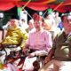Staf Ahli Bupati Bidang Kemasyarakatan dan Sumber Daya Manusia, Johansyah Syafri, hadir untuk menyaksikan berbagai atraksi seni, budaya, dan hiburan yang menampilkan kekayaan khazanah Melayu serumpun, sempena perayaan Hari Jadi ke-68 Provinsi Riau. (Foto: Diskominfotik Bengkalis)