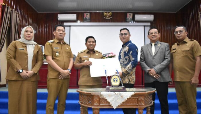 Wali Kota dan DPRD Kota Sibolga Tandatangani Nota Kesepakatan Perubahan KUA-PPAS Tahun Anggaran 2025