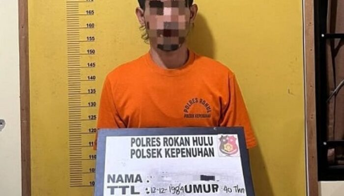 Polsek Kepenuhan Ringkus Pelaku Pencurian Sawit di PT. PSA, Dua Lainnya Masih Buron