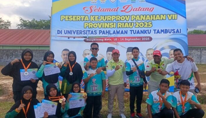 PERPANI Inhu Peringkat 3 Besar Kejurprov VII Riau, Raih 8 Medali Emas