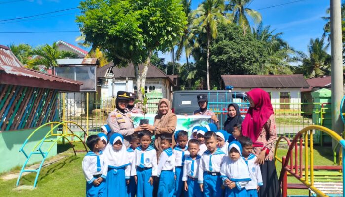 Polres Rohul Ajak Generasi Muda Wujudkan Green Policing
