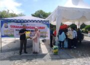 Polres Rohul Gelar Gerakan Pangan Murah, 2.000 Kg Beras Ludes Diserbu Warga