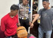 Polres Rohul Ringkus Pengedar Ganja 1 Kg di Pinggir Jalan Desa Suka Maju