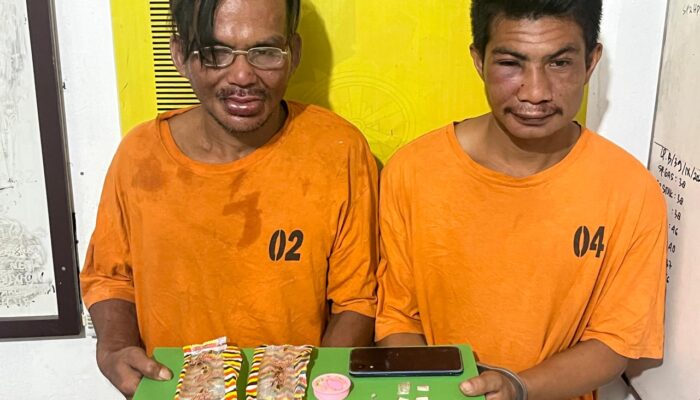 Miliki Tujuh Paket Sabu, Polisi Tangkap Dua Pelaku