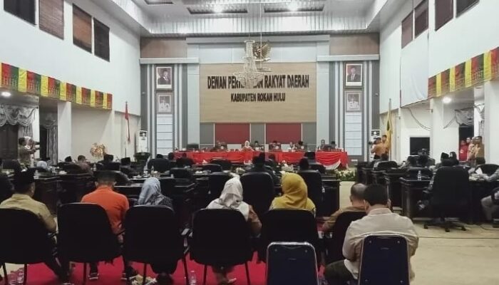 DPRD Rohul “Hingga Dini Hari” Ketok Palu APBD-P 2025, Bupati Anton Sampaikan Apresiasi