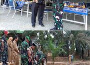 Komandan Brigif TP 89/GG Siak dan Ketua DPRD Inhu Tinjau Program Ketahanan Pangan Yonif 850/SC Rengat