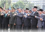Bupati Rohul Hadiri HUT ke-80 TNI di Pekanbaru, Apresiasi Peran TNI Sebagai Benteng NKRI dan Sahabat Rakyat