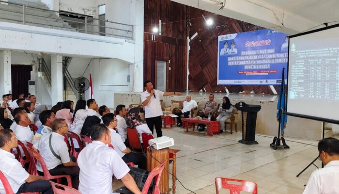Tingkatkan PAD, Pemko Sibolga Gelar Sosialisasi Program Pemutihan dan Diskon Pajak Kendaraan Bermotor