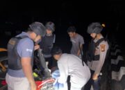 Tim RAGA Polres Rohul Gencar Patroli Malam, Cegah Premanisme dan Genk Motor di Wilayah Rawan