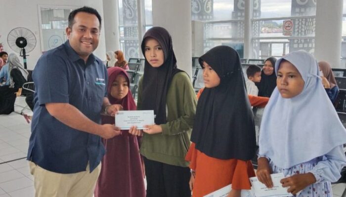 PT.Pelindo Regional 1 Sibolga Kembali Menunjukkan Kepeduliannya Kepada Masyarakat Menyantuni 80 Anak Yatim