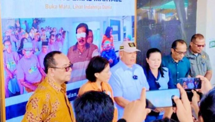 Wakil Bupati Tapteng Dukung Dan Apresiasi Operasi Katarak Gratis PT AR Tambang Emas Martabe