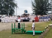 Polres Tapteng Kawal Sukses Upacara Peringatan Hari Santri Nasional ke-X di Barus