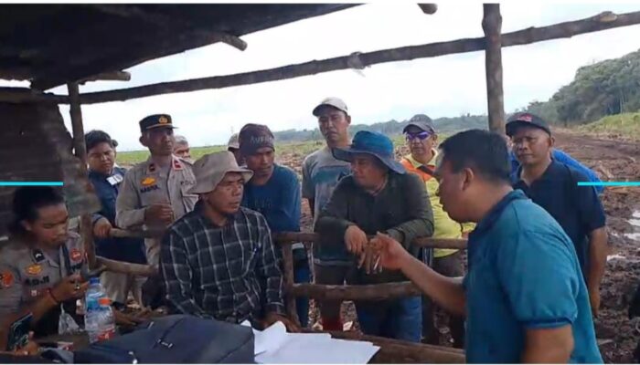 AMUK Inhu Nyaris Adu Jotos Dengan Tim Tiga Kades dan Tim ATR/BPN Inhu, Ini Penyebabnya