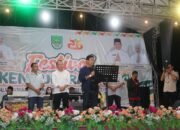 Wabup Syafaruddin Poti Tutup Festival Kenduri Rakyat, Meriahkan Puncak HUT ke-26 Rokan Hulu