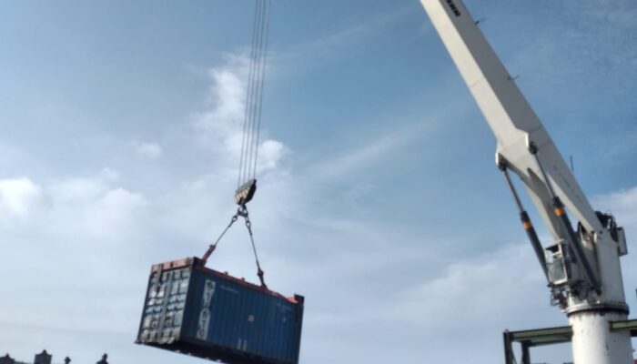 Fixed Crane Kembali Beroperasi, Pelabuhan Sibolga Siap Tingkatkan Layanan