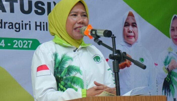 Wabup Yuliantini Kukuhkan Pengurus Perwatusi Inhil