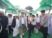 Gubri Abdul Wahid dan Menag Nazaruddin Umar Resmikan Institut Islam Internasional Basma di Rokan Hulu