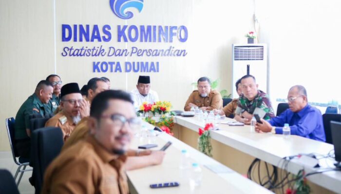 Rapat Virtual KDKMP, Pemko Dumai Komitmen Percepat Pembangunan Koperasi di Seluruh Kelurahan