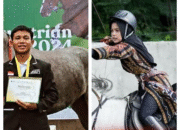 Tiga Atlet Rokan Hulu Wakili Riau di Kejurnas Horseback Archery Bromo 2025