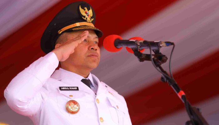 HUT ke-80 RI di Pekanbaru Hikmat, Gubri Abdul Wahid: Bersatu Berdaulat, Rakyat Sejahtera, Indonesia Maju