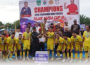 Wabup Syafaruddin Poti Tutup Turnamen Mini Soccer Fajar Muda Cup III, PSKS Kasimang Raih Juara