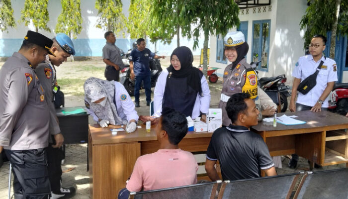 Operasi Zebra Lancang Kuning 2025 Kampar: BNK Temukan Satu Sopir Angkutan Positif Narkoba