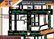 Wajib Tahu! Daftar Jalan di Pekanbaru yang Ditutup Saat Malam Tahun Baru 2026