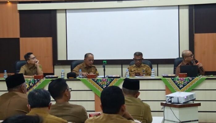 Evaluasi Menyeluruh! Bupati Inhil Pimpin Rapat Persiapan Refleksi Kinerja Akhir Tahun 2025