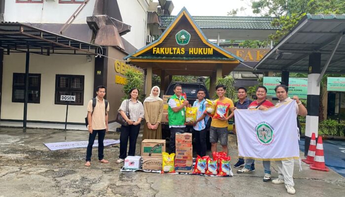 Aksi Kemanusiaan BEM FH Unilak Bantu Korban Banjir dan Longsor Sumatra