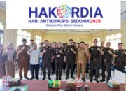 Peringatan HAKORDIA 2025, Kejari Inhu Edukasi Anti Korupsi Perangkat Desa